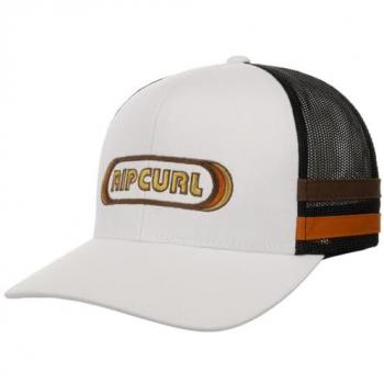 Surfrevival‑Schirmmütze Rip Curl – Weiß, einheitliche Größe