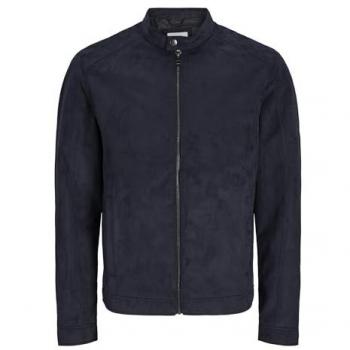 Jacke Jack & Jones Dylan Clean aus Lederimitat, ohne Kapuze, in Jet Black