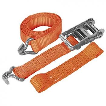 Sealey TDRWA Car Trans Ratchet Tie Down 50mm x 3m Alloy Wheel
