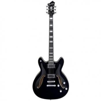 Hagstrom Viking Deluxe Baritone Black Gloss