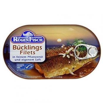 Bücklingsfilets in eigenem Saft, 200g
