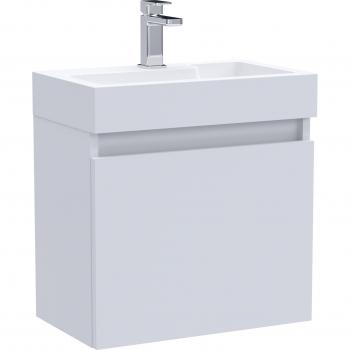 Merit Slimline Wall Mounted Vanity Unit with Basin