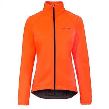 Vaude Damen Softshelljacke Matera II, winddicht, atmungsaktiv, Orange, Größe 36