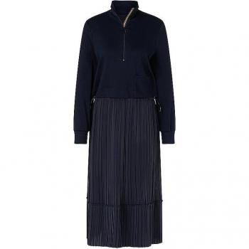 Marc Cain Midikleid Elegante Stufen Damenmode, Größe 42