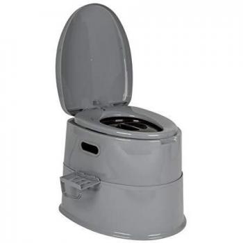 Bo-Camp Toilette Portable Unisexe 7l Grise Toute Taille