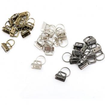10Pcs 25mm Key Fob Clip Hardware for Wristlets