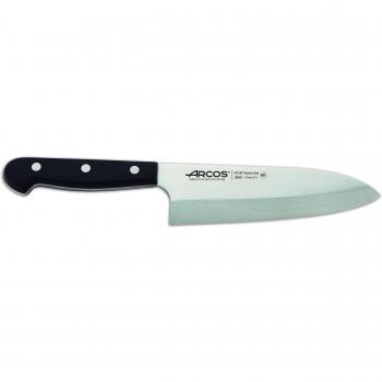 Cuchillo Deba Arcos Universal 289804 de Acero Nitrum, con Mango de Polioximetileno y hoja de 17 cm en estuche