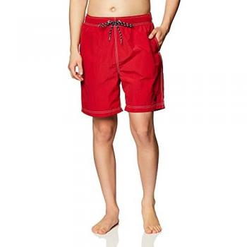 Nautica T44050 Red Nylon Swim Briefs