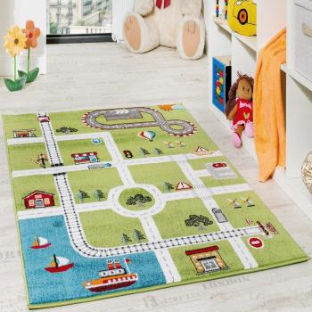 Tapis d’aventure routière Paco Home 160x220 cm