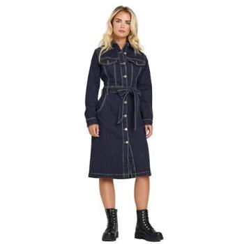 Robe Petite en Denim Bleu M & Co
