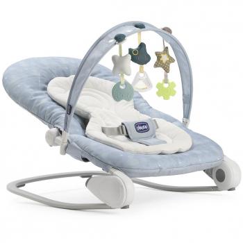 Chicco Hoopla' Bouncer Sdraietta per Bambini, Celeste