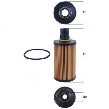 Ölfilter KNECHT OX 1338D
