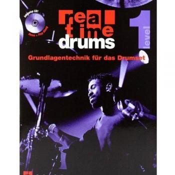 Real Time Drums Level 1, m. Audio-CD