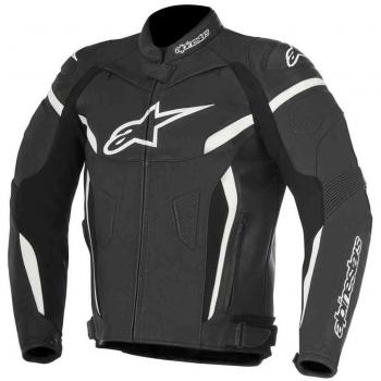 ALPINESTARS GP PLUS R V2 Sport Lederjacke für Motorräder – 52, schwarz/weiß