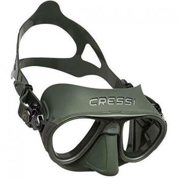 Máscara para buceo cressi calibro unisex verde-negro