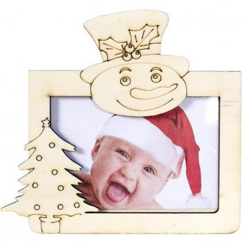 Cadre Photo Moderne de Noël