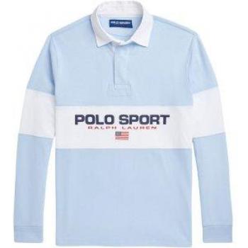 Polo de Manga Larga Azul XL – Ralph Lauren