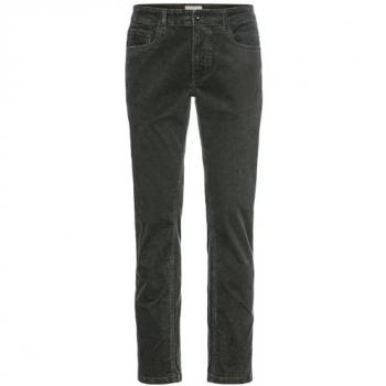 SlimFit CamelCord Green Corduroy Pocket Jeans for Men, W35 L34