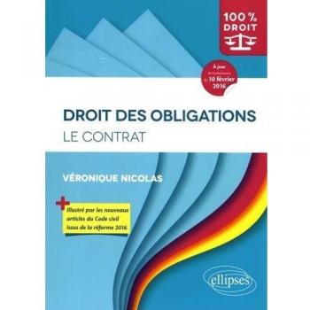 Droit des obligations. Le contrat