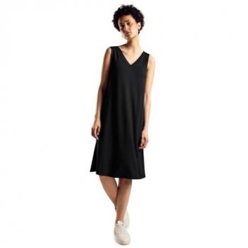 Street One Jerseykleid für Damen Schwarz