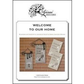 Welcome to our home. Cross stitch and blackwork designs. Ediz. italiana, francese e inglese