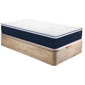 Set Completato Rete Vano 90x190cm, Materasso Molle Insac + Topper 24cm – Ysmée Altier