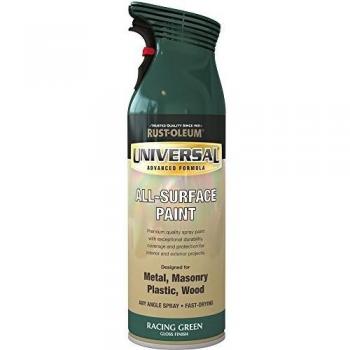 Rust-Oleum 400ml Spray Paint for All Surfaces in Gloss Racing Green