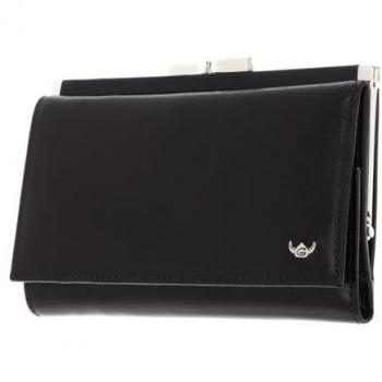 Golden Head Colorado Black Leather Wallet with RFID Protection, 14.5 cm