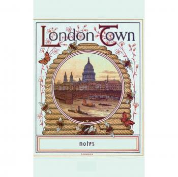 London Town (Notizbuch): Notizbuch, Notebook, Vintage, Old Fashion, Klassiker, Edel, Design, Einschreibbuch, Tagebuch, Diary, Notes, Geschenkbuch, ... Hobby, Bestseller, Antik Label Cover
