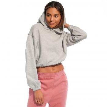 Women's Cropped Hooded Sweatshirt