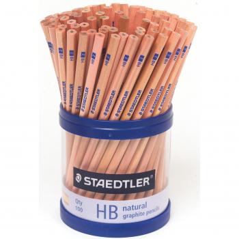 Staedtler Natural HB Graphite Pencils 100 Count