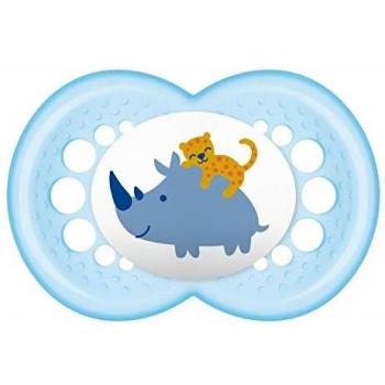 Babysilicone-Paket: Elefantblau & Transparent Seal (2x) für 6+ Monate