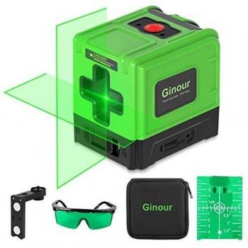 GIN30M IP54 Green Laser Level Kit with USB Charger