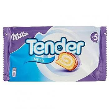 Milka Tender Milch Kuchensnack, 5 x 37 g