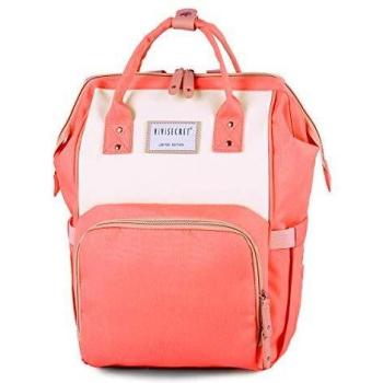 Baby Diaper Backpack Bag Unisex Nappy Changing Rucksack Waterproof with Pushchair Straps Change Bag Backpack for Mum and Dad (Rose Gold)
