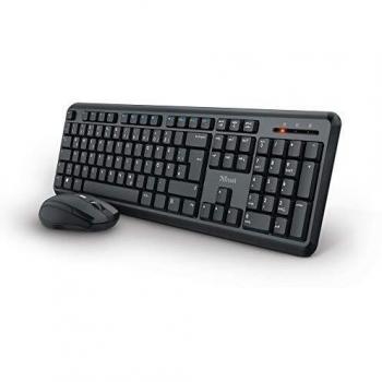 Trust Ymo QWERTZ Tastatur und Maus