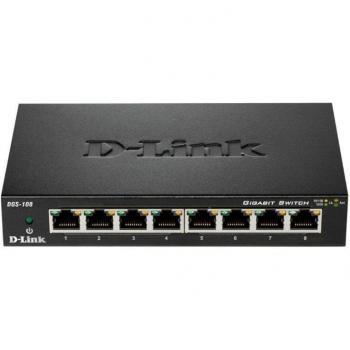 D-Link DGS-108 8-poorts netwerk switch