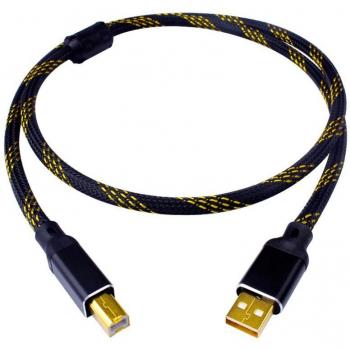 Cable de Audio HiFi USB Tipo A a B, Modelo L‑4E6S