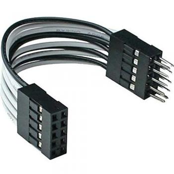 InLine USB 2.0 Verlängerungskabel, intern, 5cm, 2x 5pol Pfosten
