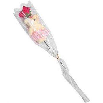 Creative Bear Rose Bouquet for Party Favors