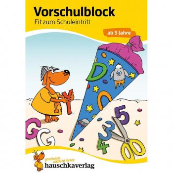 Vorschulblock ab 5 Jahre für Junge und Mädchen
