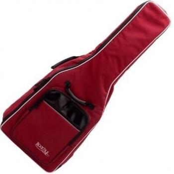 Rocktile Gitarrentasche Klassik-Gitarrentasche 4/4-Größe (Gigbag mit weicher Polsterung, inkl. 2 Fronttaschen für Noten/Zubehör), Ergonomisch geformter Komfort-Griff