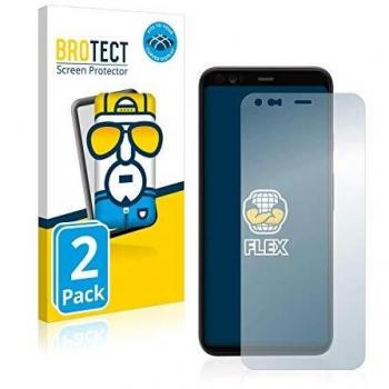 BROTECT Full-Cover Schutzfolie kompatibel mit Google Pixel 4