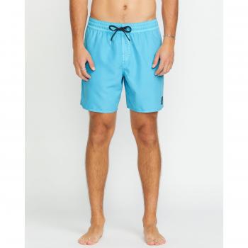 Center 17 Resin Blue Swim Shorts for Men (Volcom)
