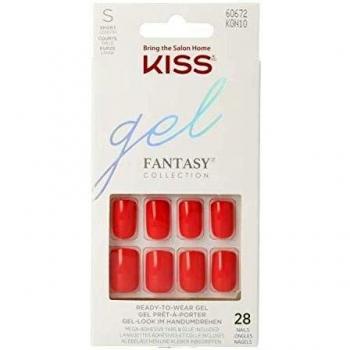 Kiss Gel Fantasy – 28 Unghie Artificiali Colorate (en français)