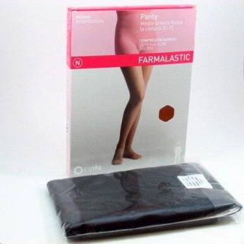 Farmalastic Panty-Media Hasta La Cintura (E-T) Comp. Normal T-Extra Grande Negro 1Ud