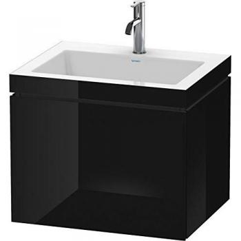 L-Cube Meuble Sous Lavabo Blanc Brillant