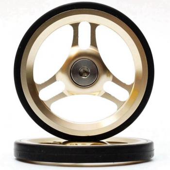 ACEOFFIX EZ-3 60mm Eazy Wheels for Easy Pulling Brompton