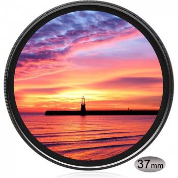 ND8 37mm Neutral Density Filter for Olympus E-M10 Mark II III