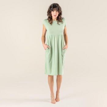 Living Crafts „RUTH“ – Ökologisches Nachtkleid in Grün
